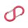 munkees S-Form Karabiner mit Drahtschnapper &ndash; ohne Preisaufdruck
