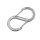 munkees S-Form Karabiner mit Drahtschnapper &ndash; ohne Preisaufdruck