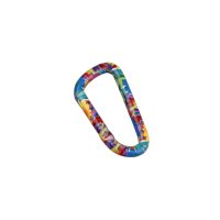 Carabiner 8 x 80 mm Flower colored &ndash; without...