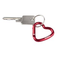 Mini Heart Carabiner Red- 2pcs &ndash; without printed price