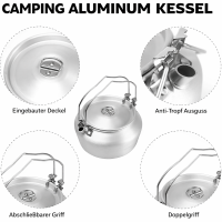 Nimbus Aluminium Kettle 1.2 L