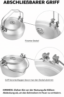 Nimbus Aluminium Kettle 1.2 L