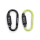 munkees Combination Lock Carabiner, D-shape, Black/Green &ndash; with printed price &euro; 9,99