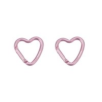 Mini Heart Carabiner Pink - 2pcs &ndash; with printed...