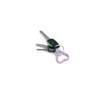 Mini Heart Carabiner Pink - 2pcs &ndash; with printed price &euro; 6,99