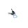 Mini Herz-Karabiner - 2 Stk. Blau &ndash; mit Preisaufdruck 6,99 &euro;