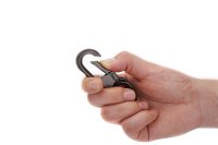 Carabiner DOUBLE &ndash; with printed price &euro; 12,99