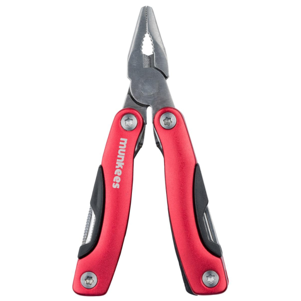 Stainless Steel Multi-Tool Red &ndash; with printed price &euro; 14,99
