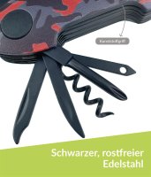 Pocket Knife CAMOU &ndash; with printed price &euro; 16,99