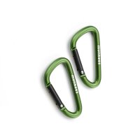 Carabiner D-Shape - &Oslash; 5 x 50 mm (2pcs) &ndash; with printed price &euro; 5,99