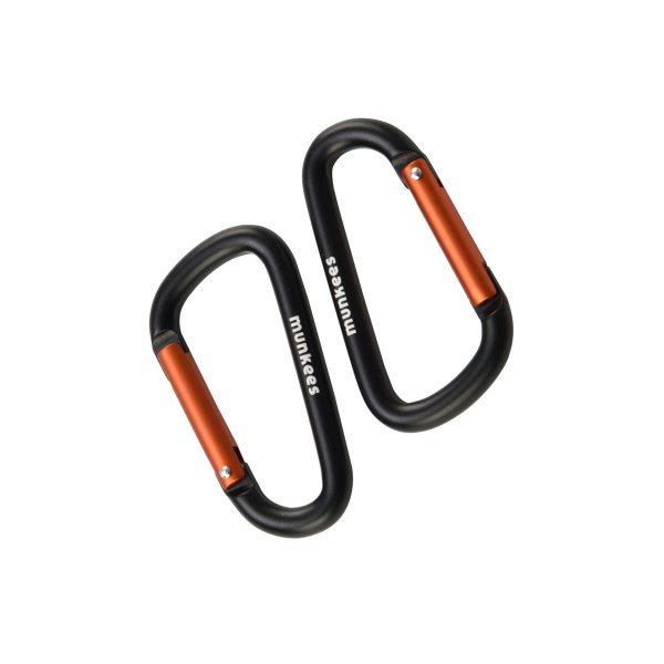 Carabiner D-Shape - &Oslash; 6 x 60 mm (2 pcs) &ndash; with printed price &euro; 5,99