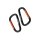 Carabiner D-Shape - &Oslash; 6 x 60 mm (2 pcs) &ndash; with printed price &euro; 5,99