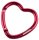 Heart Carabiner I Red &ndash; with printed price &euro; 5,99