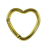 Heart Carabiner II - Gold &ndash; with printed price &euro; 5,99