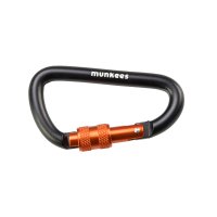 Carabiner D-Shape with Screw Lock &ndash; with printed...