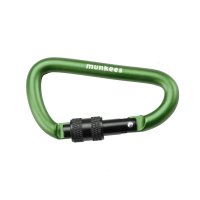 Carabiner D-Shape with Screw Lock &ndash; with printed price &euro; 5,99