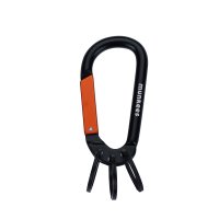 munkees Carabiner with 3 Key Rings &ndash; without printed price