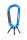 munkees Carabiner with 3 Key Rings &ndash; without printed price