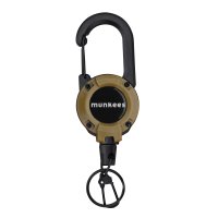 munkees RETRACT Carabiner Keychain &ndash; with printed...