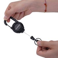 munkees RETRACT Carabiner Keychain &ndash; with printed price &euro; 7,99