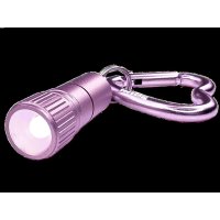Mini LED with Heart Carabiner - pink &ndash; with printed price &euro; 7,99