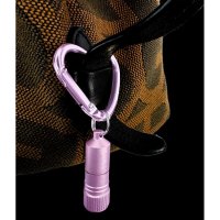 Mini LED with Heart Carabiner - pink &ndash; with printed price &euro; 7,99