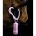 Mini LED with Heart Carabiner - pink &ndash; with printed price &euro; 7,99