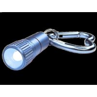 Mini LED with Heart Carabiner - blue &ndash; with printed price &euro; 7,99