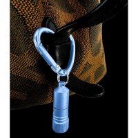 Mini LED with Heart Carabiner - blue &ndash; with printed price &euro; 7,99