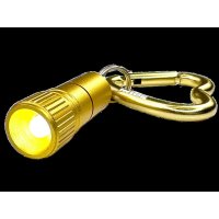 Mini LED with Heart Carabiner - gold &ndash; with printed price &euro; 7,99
