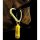 Mini LED with Heart Carabiner - gold &ndash; with printed price &euro; 7,99