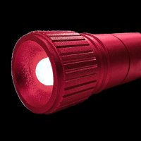 Mini LED with Heart Carabiner - red &ndash; with printed price &euro; 7,99