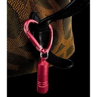 Mini LED with Heart Carabiner - red &ndash; with printed price &euro; 7,99