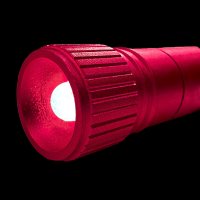 Mini LED with Heart Carabiner - red &ndash; with printed price &euro; 7,99