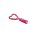 Mini LED with Heart Carabiner - red &ndash; with printed price &euro; 7,99