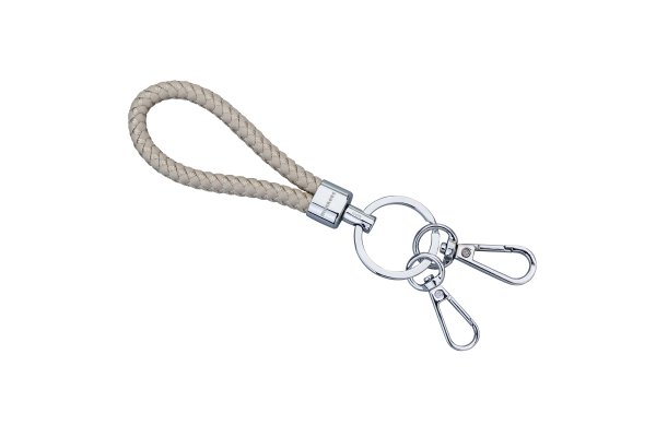 Braided Key Ring DOUBLE &ndash; without printed price