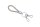 Braided Key Ring DOUBLE &ndash; without printed price