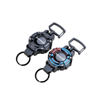 RETRACT DIVE Carabiner Keychain &ndash; with printed...