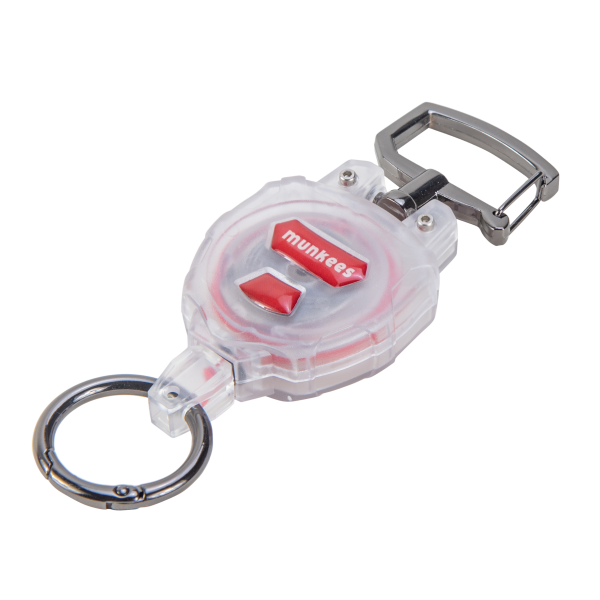 RETRACT COLOR Carabiner Keychain &ndash; with printed price &euro; 9,99