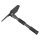 Folding shovel with pick
