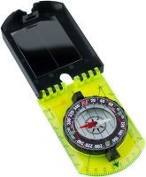Folding Map Compass with mirror