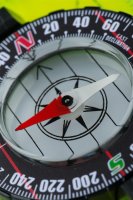 Folding Map Compass with mirror