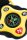 Key Fob Compass &ndash; with printed price &euro; 4,99