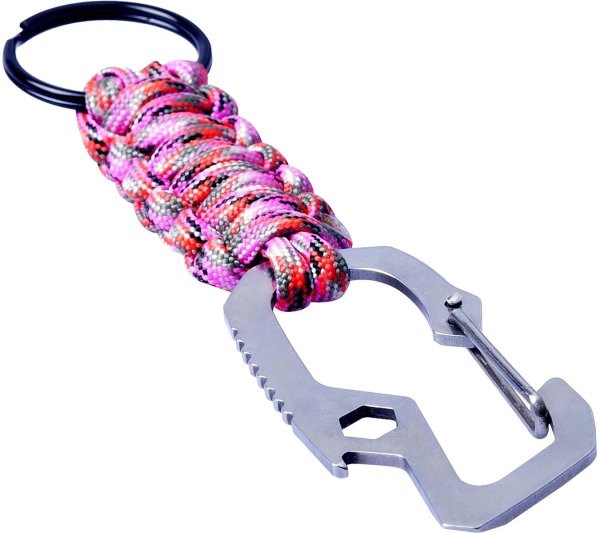 Multi-function Paracord Key Fob &ndash; with printed price &euro; 6,99